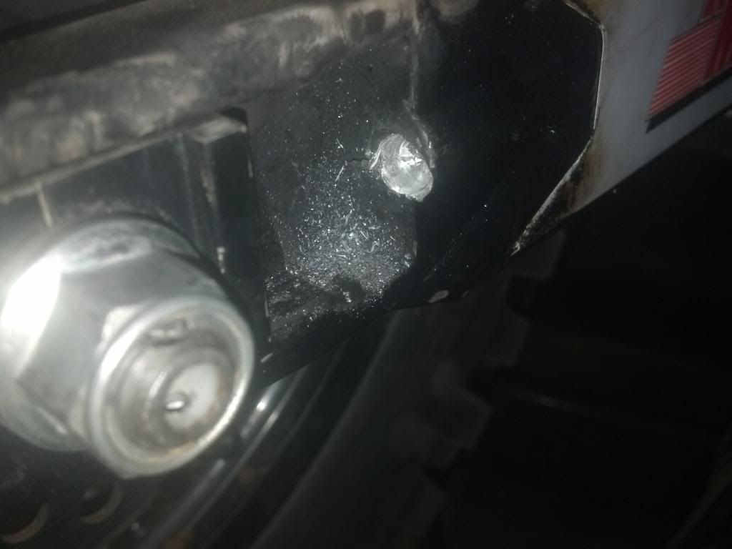 Any advice on broken chain adjuster in swingarm? I'm frustrated Moto